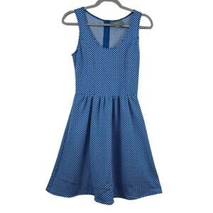 Maeve Anthropologie Womens X Small Caldera Polka Dot Dress Retro Pinup Kidscore